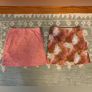 Side Slit Mini Skirts - Pink Lily Boutique